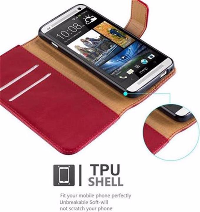 Produktbild Cadorabo Book Luxury Cover (HTC One M7)