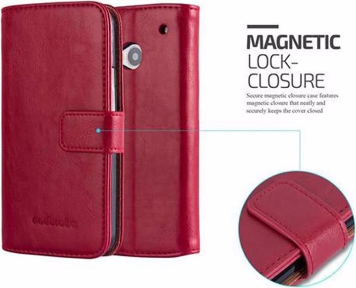 Produktbild Cadorabo Book Luxury Cover (HTC One M7)