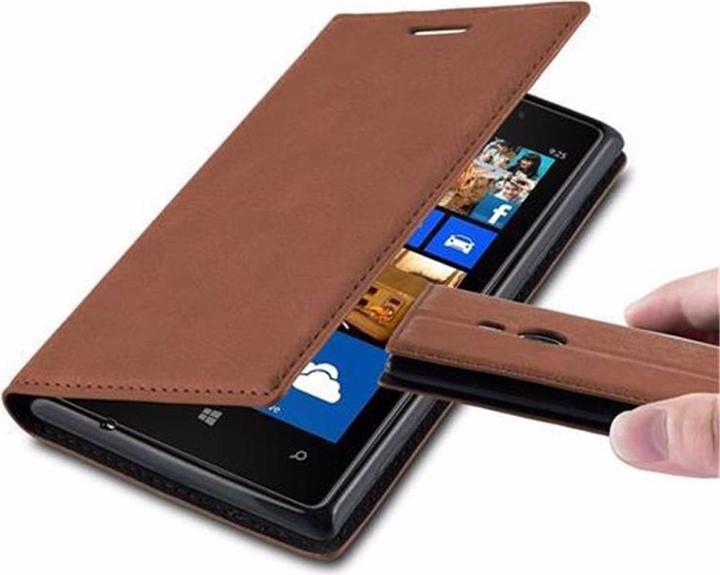 Actual product image Cadorabo Book Invisible Magnet Cover (Nokia Lumia 925)