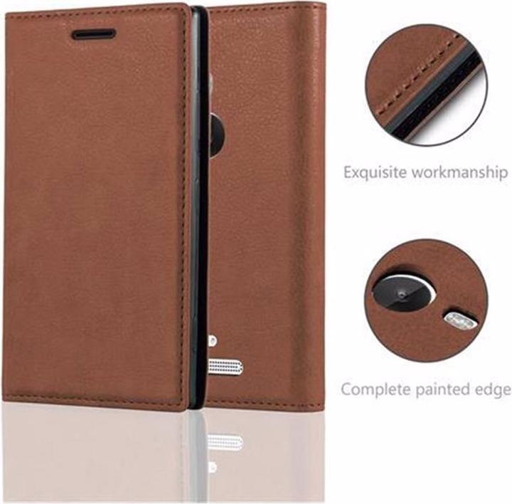 Actual product image Cadorabo Book Invisible Magnet Cover (Nokia Lumia 925)