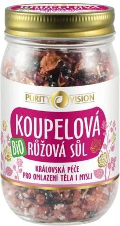 Image du produit Purity Vision - Bio Pink bath salt - Volume : 400 g (Sel de bain)