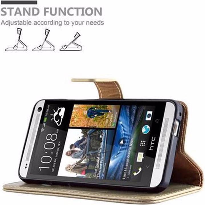 Image du produit Cadorabo Book Couverture de luxe (HTC One M7)