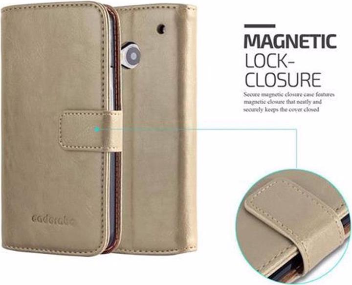 Image du produit Cadorabo Book Couverture de luxe (HTC One M7)