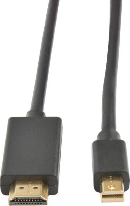 Produktbild Prokord HDMI-kabel 3m DisplayPort Mini (3 m, HDMI)