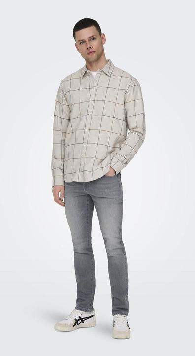Produktbild Only & Sons Slim Fit Niedrige Taille Jeans Slim Fit Jeans (34)