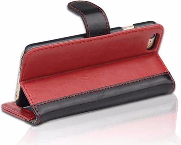 Produktbild Cadorabo Book zweifarbige Streifen Cover (Apple iPhone 6)
