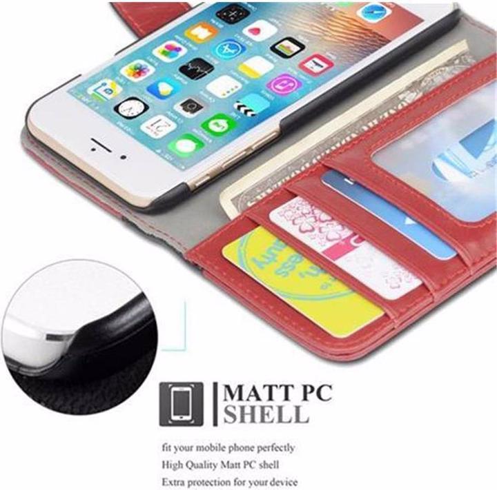 Produktbild Cadorabo Book zweifarbige Streifen Cover (Apple iPhone 6)
