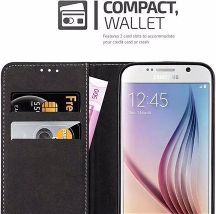 Productafbeelding Cadorabo Boek X Portemonnee Hoesje (Samsung Galaxy S6)