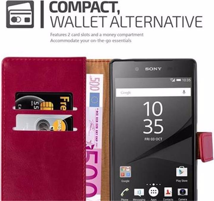 Actual product image Cadorabo Book Luxury Cover (Sony Xperia Z5)