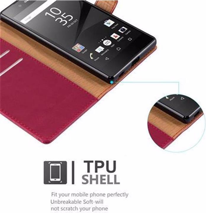 Actual product image Cadorabo Book Luxury Cover (Sony Xperia Z5)