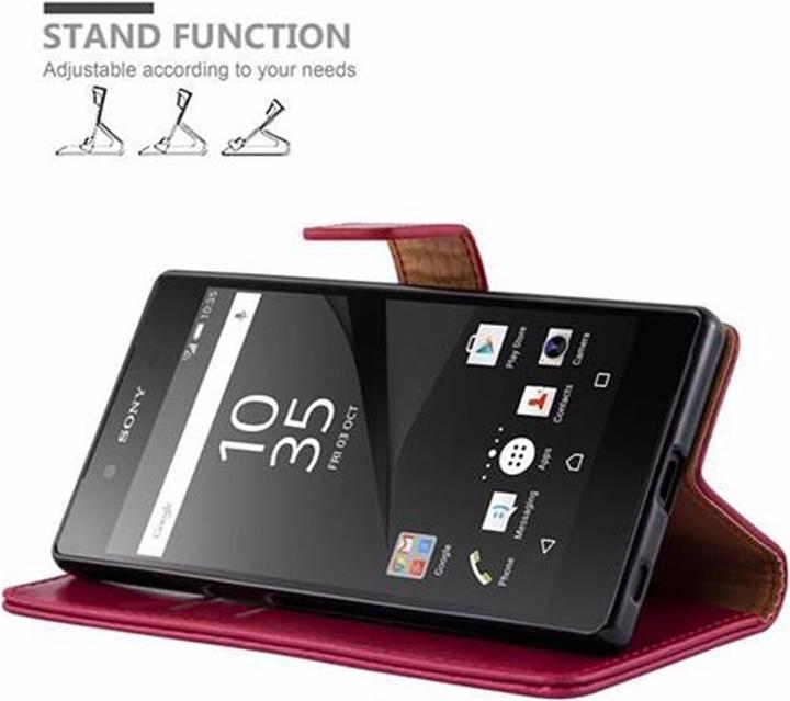 Actual product image Cadorabo Book Luxury Cover (Sony Xperia Z5)