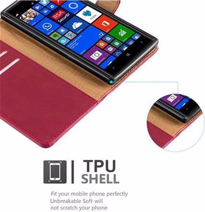 Produktbild Cadorabo Book Luxury Cover (Nokia Lumia 830)