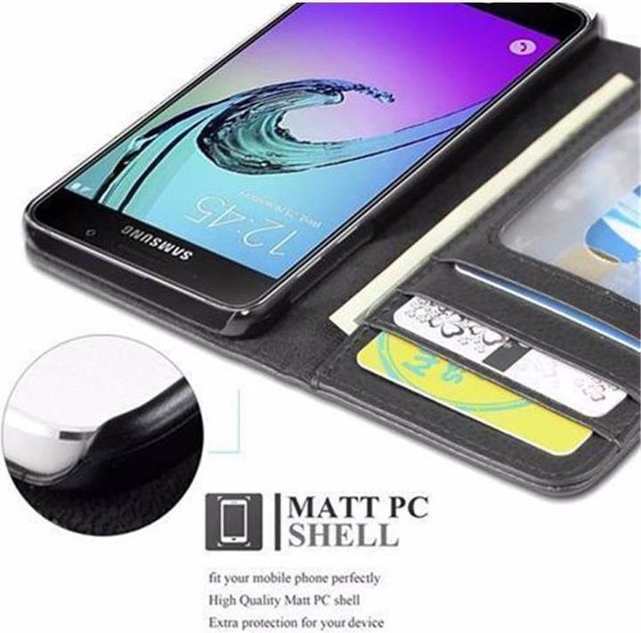 Actual product image Cadorabo Book with 3 card slots cover (Samsung Galaxy A3 (2016))
