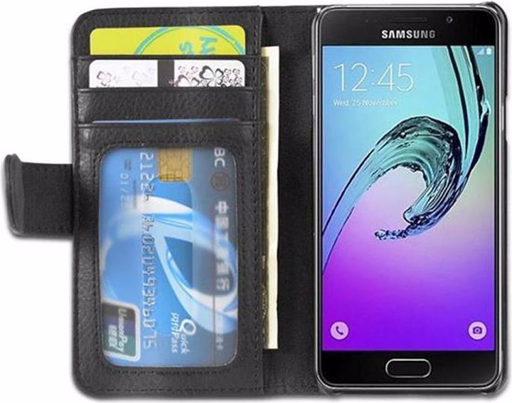 Actual product image Cadorabo Book with 3 card slots cover (Samsung Galaxy A3 (2016))
