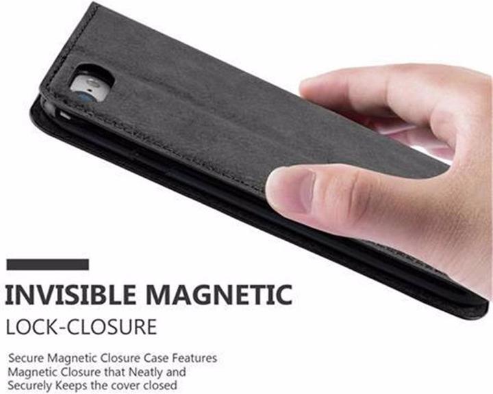 Actual product image Cadorabo Book Invisible Magnet Cover (Apple iPhone 7, Apple iPhone SE (2nd Gen))