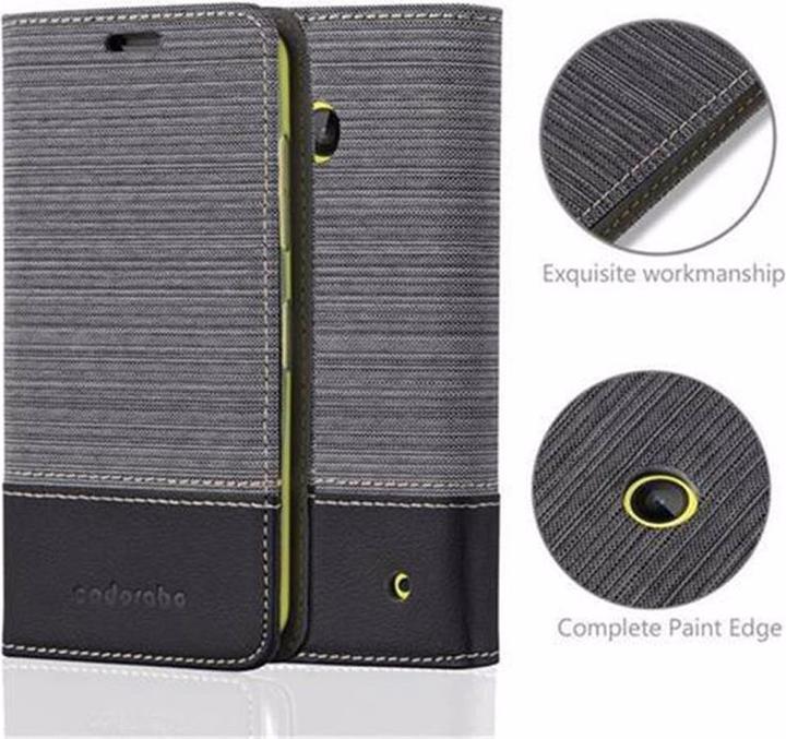 Produktbild Cadorabo Book Jeans Optik Cover (Nokia Lumia 630)