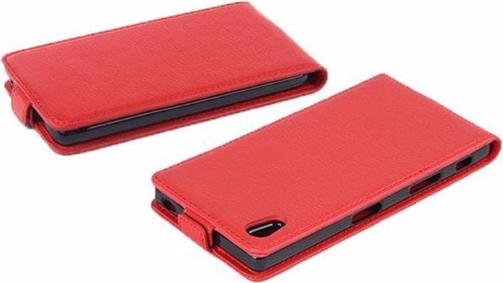 Productafbeelding Cadorabo Flip met structuurhoes (Sony Xperia Z5)