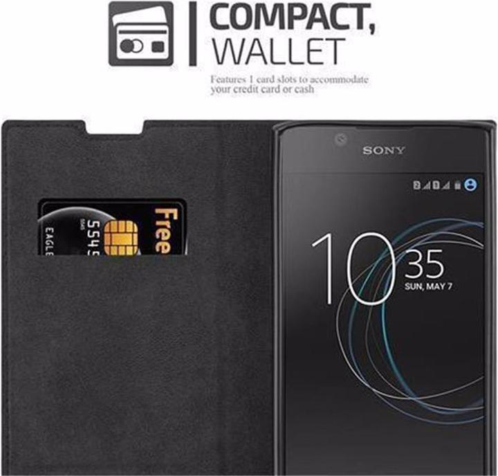 Immagine prodotto Cadorabo Copertina magnetica invisibile del libro (Sony Xperia L1)