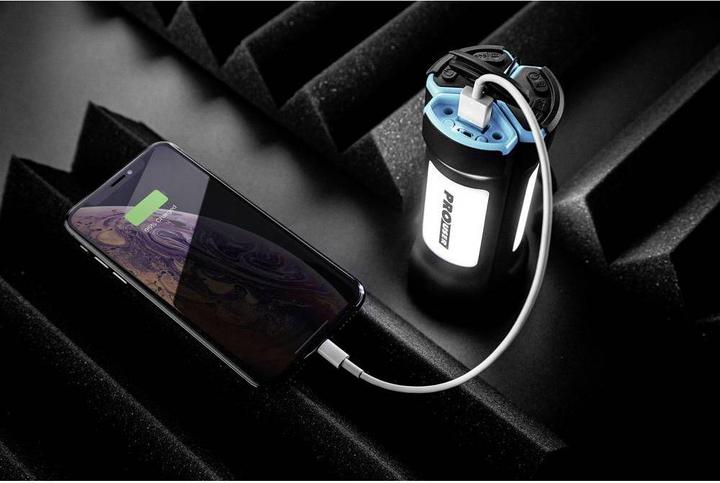 Immagine prodotto ProUser Powerbank con torcia elettrica Set di 3 (7500 mAh, 27.75 Wh)