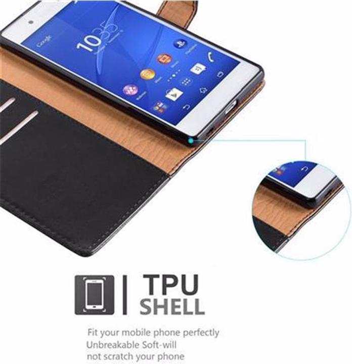 Actual product image Cadorabo Book Luxury Cover (Sony Xperia Z4)