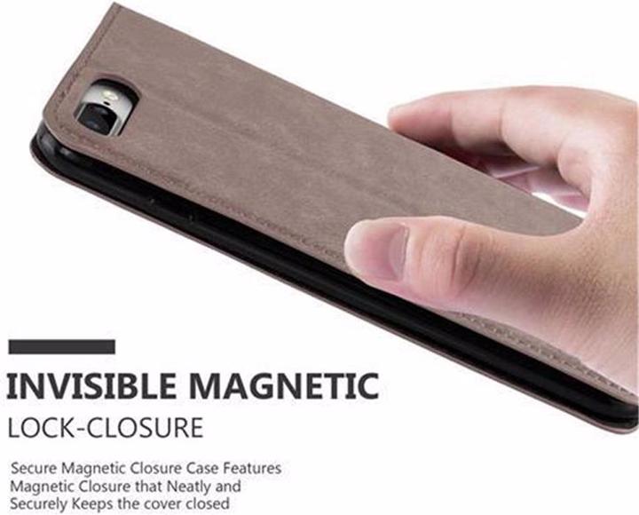 Produktbild Cadorabo Book Invisible Magnet Cover (Apple iPhone 7 Plus, Apple iPhone 7s Plus)