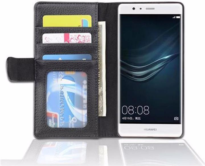 Produktbild Cadorabo Book mit 3 Kartenfächer Cover (Huawei P9 Lite)