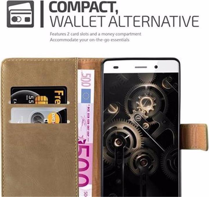Productafbeelding Cadorabo Boek Luxe Omslag (Huawei P8 Lite)