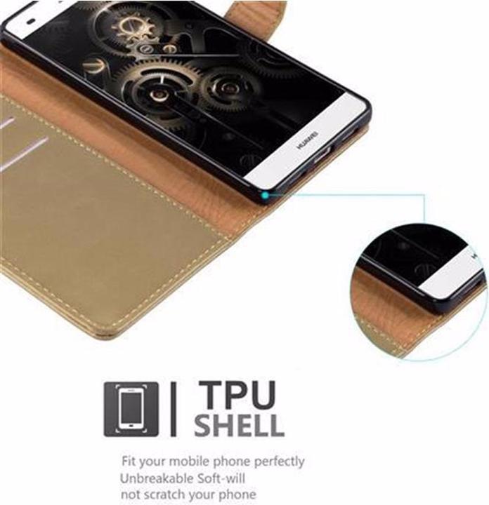 Productafbeelding Cadorabo Boek Luxe Omslag (Huawei P8 Lite)