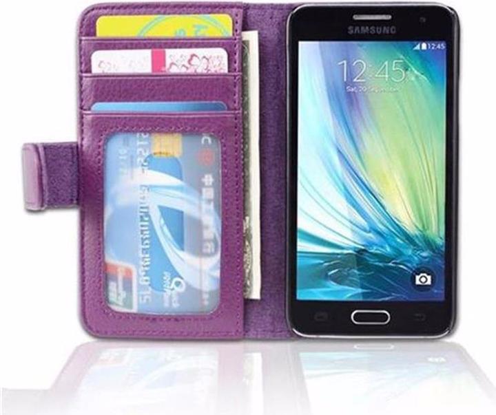 Productafbeelding Cadorabo Boek met 3 kaartsleuven Omslag (Samsung Galaxy A3)