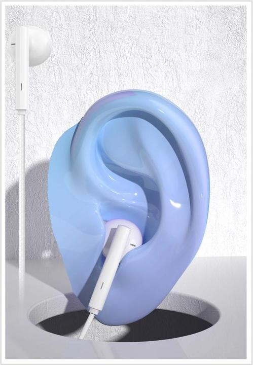 Produktbild Dudao X3B Wired Earphones with Lightning Plug (White) (keine Geräuschunterdrückung, Kabelgebunden)