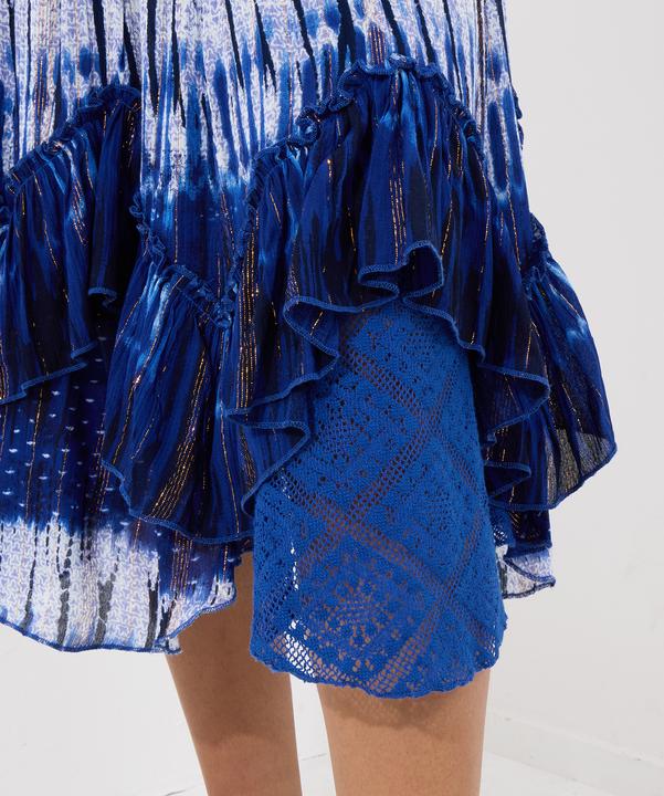 Produktbild Joe Browns Summery Tie-Dye Shimmer Detail Knee-Length Skirt (42)