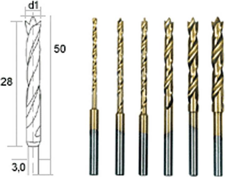 Produktbild Proxxon Spiralbohrer-Satz (3.0 Millimeter)