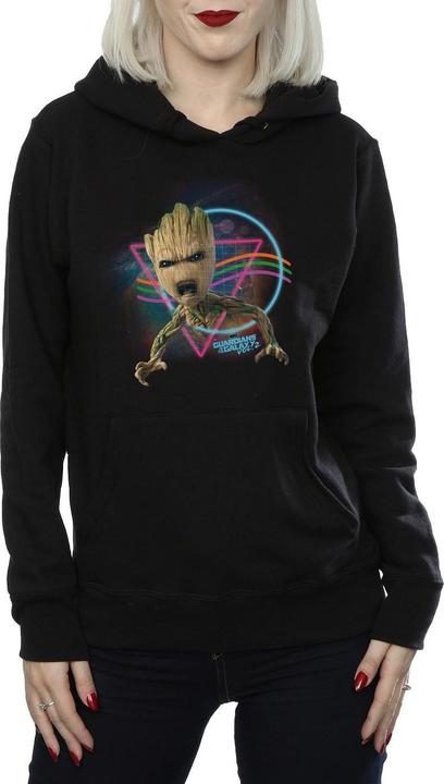Immagine prodotto Guardians Of The Galaxy Neon Groot Felpa con Cappuccio Donna (XL)