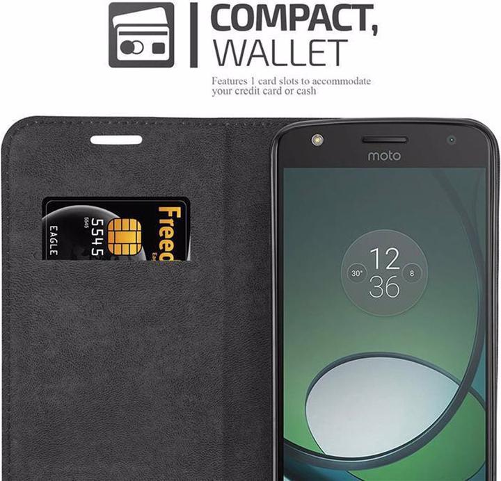 Immagine prodotto Cadorabo Copertina magnetica invisibile del libro (Motorola Moto Z Play)