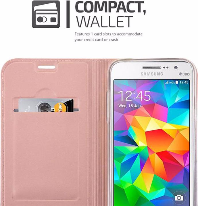 Image du produit Cadorabo Book Classy Style Cover (Samsung Galaxy Grand Prime)