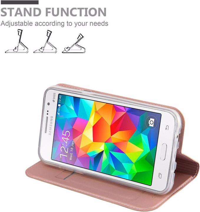 Image du produit Cadorabo Book Classy Style Cover (Samsung Galaxy Grand Prime)