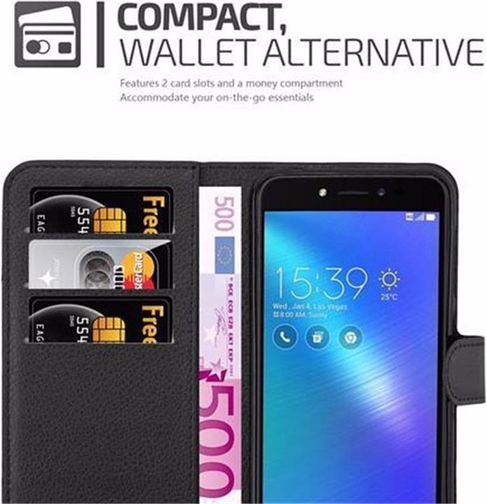 Image du produit Cadorabo Book avec fonction stand Cover (Asus Zenfone Live, Asus Zenfone 3 Go)