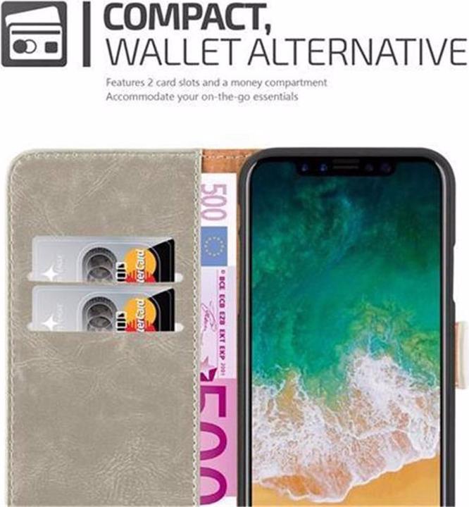 Immagine prodotto Cadorabo Copertina di lusso del libro (Apple iPhone X)