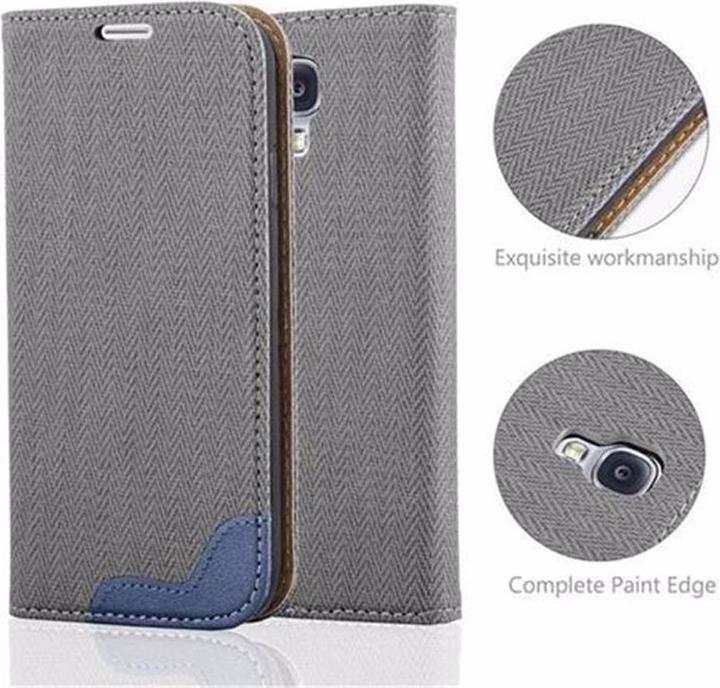 Produktbild Cadorabo Book Bast Optik Cover (Samsung Galaxy S4)