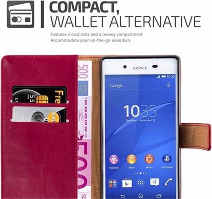 Actual product image Cadorabo Book Luxury Cover (Sony Xperia Z4)