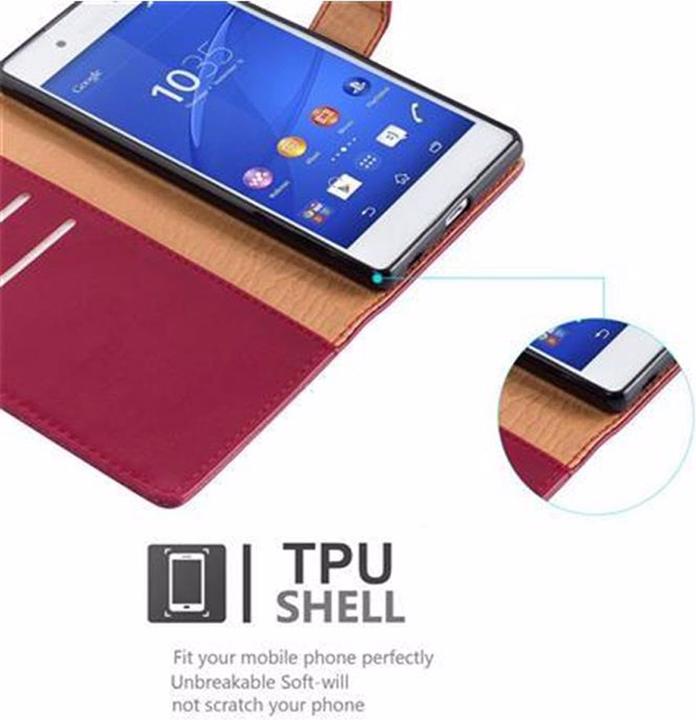 Actual product image Cadorabo Book Luxury Cover (Sony Xperia Z4)
