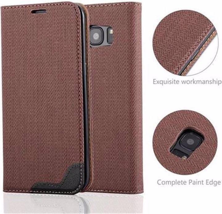 Actual product image Cadorabo Book Bast Optics Cover (Samsung Galaxy S7 Edge)