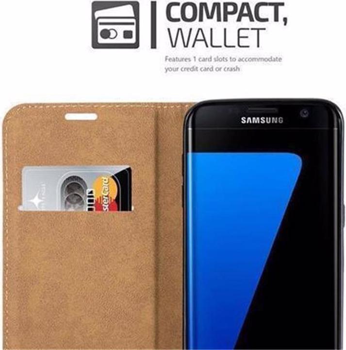Actual product image Cadorabo Book Bast Optics Cover (Samsung Galaxy S7 Edge)