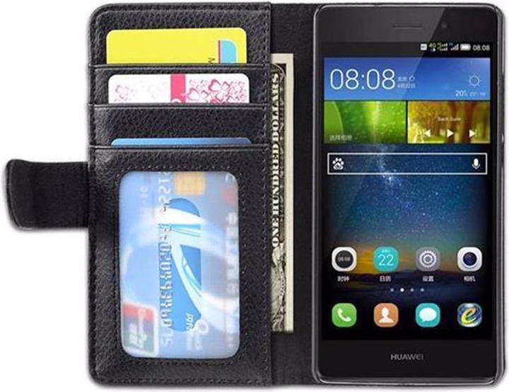 Immagine prodotto Cadorabo Libro con 3 slot per carte Copertina (Huawei P8 Lite)