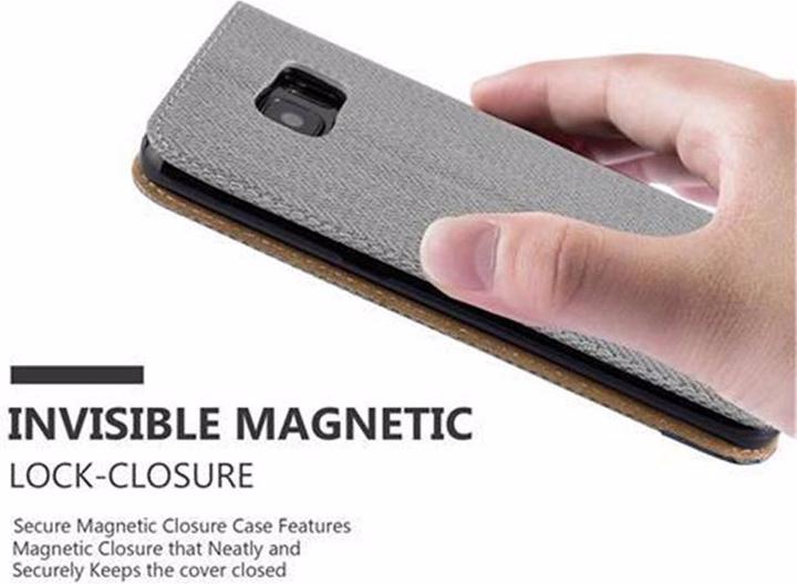 Produktbild Cadorabo Book Bast Optik Cover (Samsung Galaxy S7 Edge)