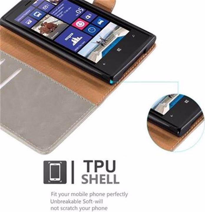 Productafbeelding Cadorabo Boek Luxe Omslag (Nokia Lumia 920)