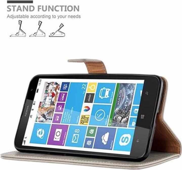Actual product image Cadorabo Book Luxury Cover (Nokia Lumia 1320)