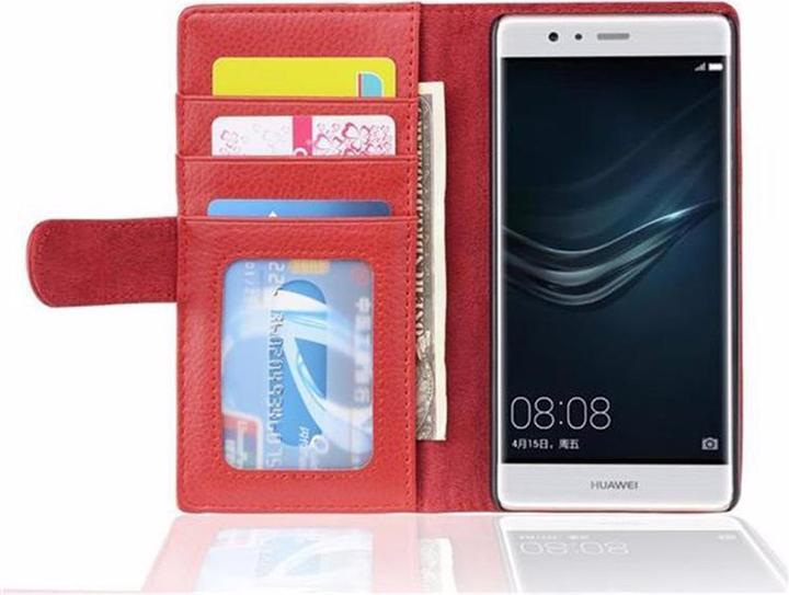 Produktbild Cadorabo Book mit 3 Kartenfächer Cover (Huawei P9)