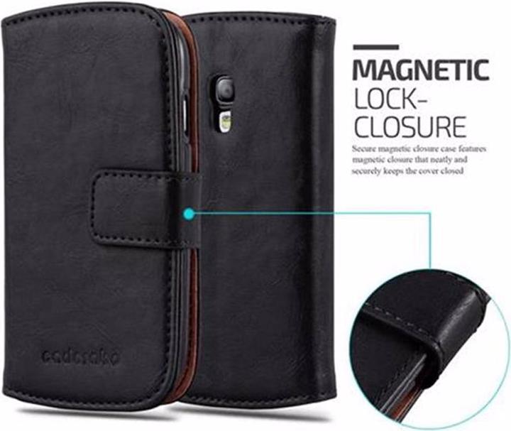 Actual product image Cadorabo Book Luxury Cover (Samsung Galaxy S3 Mini)