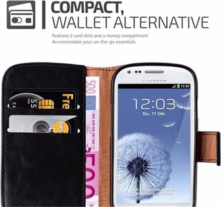 Actual product image Cadorabo Book Luxury Cover (Samsung Galaxy S3 Mini)